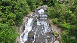 Salah satu spot foto di tana toraja, sulawesi selatan, di ketinggian. Foto Drone Air Terjun Latta Pitue Jadi Destinasi Wisata Baru Di Pinrang Tribun Timur