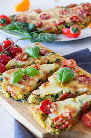 Polenta Pizza Mit Tomaten Und Spinat Ein Schnelles Rezept Fur Kinder Rezept Polenta Pizza Gesunde Rezepte Rezepte