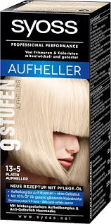 Ich saß ungelogen von morgens 09 uhr bis 15 uhr beim friseur. Syoss Professional Performance Platin Aufheller 13 5 1er Pack 1 X 1 Stuck Amazon De Beauty