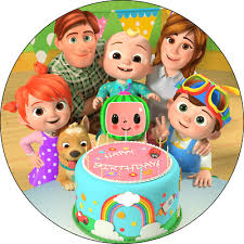 Cake bakerstreetbfd baby boy 1st birthday. Cocomelon Edible Cake Topper Premium Wafer Paper Birthday Party Deco Muffin New Ebay