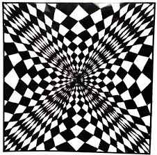 Basic Optical Art Black And White Pin By Haley Netherland On Iskusstvo Transformacii Ploskosti Cool Optical Illusions Illusion Art Optical Illusions