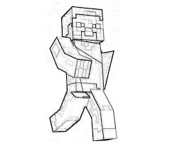 Download this running horse printable to entertain your child. Drawing Minecraft 113754 Video Games Printable Coloring Pages