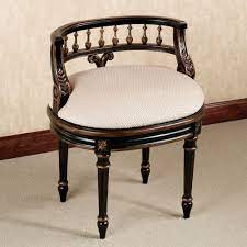 Leave a reply cancel reply. Queensley Upholstered Black Walnut Vanity Chair