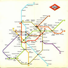 Mapa completo de la red de metro de madrid actualizado en 2020 con todas las líneas y estaciones; Plano De La Red Del Metro De Madrid 1981 Mapa Del Metro Metro Madrid Red De Metro