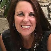 Redhead in a Blue Convertible by Ivan Scott