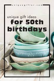 Kick off your party planning with our list of the best 50th birthday party ideas that include tips for gifts, party decor. Unique Birthday Gift Ideas For 50th Birthdays Unique Gifter 50th Birthday Gifts For Woman Unique Birthday Gifts Unique 50th Birthday Gifts