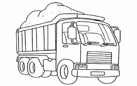 Il peut également être seul sur l'image, par exemple mis en scène au volant d'un camion de glaces ou d'un bus scolaire. 129 Dessins De Coloriage Camion A Imprimer