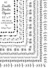 Doodles Drawing Frames Doodle Borders Bullet Journal