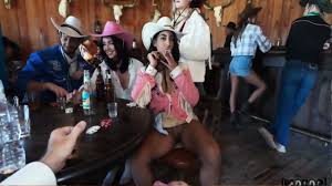 Audrey Black, Claire Black And Kai Jaxon - Lpi Western Bar Night Turmoil -  EPORNER