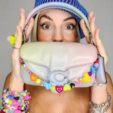 Bag Charm Chain, Chunky Bag Charm, Y2k Bag Charm, Trendy Bag Charm,  Stainless Steel Chain , Bag Keychain, Trendy Bag Chain