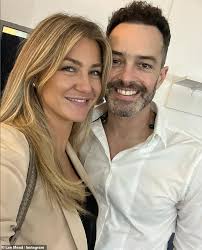 Lee Mead shows off the results of his hair transplant one year