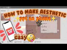 Untuk emnyimpan sebuah data powerpoint, powerpoint menyediakan beragam format data diantaranya yaitu : How To Make Aesthetic Powerpoint On Phone Powerpoint Di Hp Youtube
