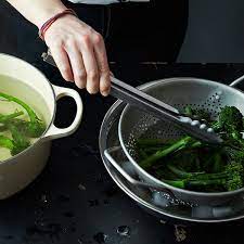 * peeling blanching loosens the skin on some fruits or nuts, such as onions, tomatoes * appearance blanching enhances the color of some (particularly green) vegetables by. Worth It Or Not Worth It Shocking Blanched Vegetables