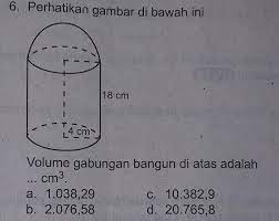 We did not find results for: Volume Gabungan Bangun Di Atas Adalah Cm3a 1 038 29b 2 076 58c 10 382 9d 20 765 8 Brainly Co Id