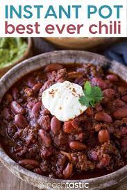 Best Instant Pot Chili My Recipe Has Been Tested Tweaked To Create A Delicious Pressure Cooker Ground Bee Chili Recipe Easy Recipes Pressure Cooker Recipes