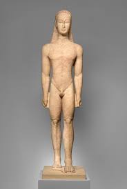Marble statue of a kouros (youth) | Greek, Attic | Archaic | The  Metropolitan Museum of Art