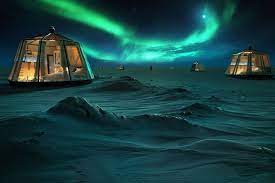 North Pole Igloos Hotel Arctic Circle Northern Lights North Pole