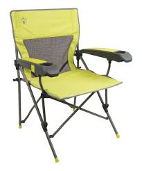 Coleman Vertex Plus Hard Folding Arm Chair Cool Chairs Green Armchair Chair