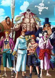 Whitebeard Pirates Poster By Onepiecetreasure Displate In 2021 Manga Anime One Piece One Piece Comic One Piece Anime
