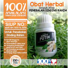 Selain itu, obat penebalan dinding rahim alami alias pengobatan alternatif untuk penyembuhan penyakit ini bisa anda gunakan daun sirsak seperti yang kami jelaskan sebelumnya. Obat Keluhan Penebalan Dinding Rahim Herbal Kunyit Putih Isi 60 Kapsul Obat Keluhan Endometriosis Shopee Indonesia