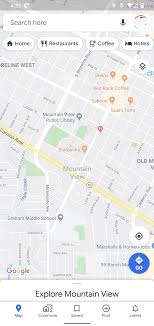 The effect of the following stylers will change whenever google updates the base map style. Google Maps S New Ui Has No Side Menu But Gets A 5 Tab Bottom Bar With Quick Access To Your Saved Places