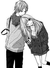 Anime Black And White And Love Image Anime Love Couple Anime Monochrome Manga Couple