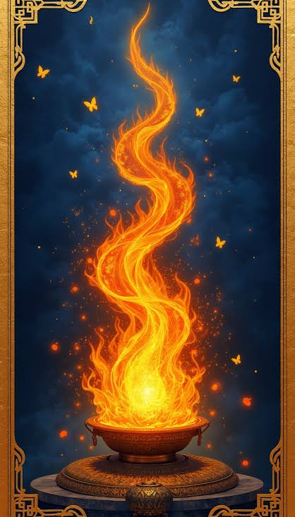Imagen gratis de Ser de fuego divino - Fuego, Elemental, Llama | Descargar en StockCake