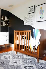 See more ideas about house interior, interior design, interior. Modern Boho Nursery 2019 Nursery Diy Nursery Accent Wall Black Accent Walls Modern Crib