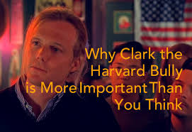 Good will hunting, a film much more graceful than the pun in its title, brings on will hunting (damon) with a gimmick as irresistible as a glass slipper. Character Moment The Importance Of Clark The Harvard Bully In Good Will Hunting 1997 That Moment In
