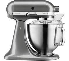 Gvode pasta roller attachment for kitchenaid stand mixer,stainless steel,mixer accessory by gvode. Buy Kitchenaid Artisan 5ksm185psbms Stand Mixer Stainless Steel Free Delivery Currys