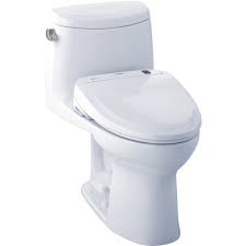 Toto Ultramax Ii Connect 1 Piece 1 28 Gpf Elongated Toilet With Washlet S300e Bidet And Cefiontect In Cotton White Mw604574cefg 01 The Home Depot