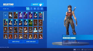 We have a hack for unlocking this particular skin on any account on any device. Renegade Raider Account 50 Skins Fn Exclusive Shops Webseite