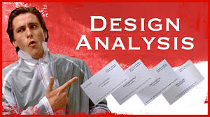 In the movie, bateman goes in to great detail on the texture, font, font weight and colouring of his, and his associates, business cards. Design Crit Business Cards From American Psycho Youtube