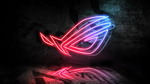 Follow the vibe and change your wallpaper every day! Asus Rog Neon Logo Hd Wallpapers For Desktop Backgrounds 4k Uhd 1920x1080 Image 3840x2160