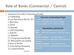 Part of a series on financial services. Role Of Banks In International Trade Ppt Download