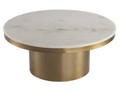 Save to favorites smart round marble top coffee table. Camden Brass Coffee Table With White Marble Top Shop Now