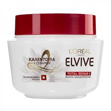 Προσφέρουμε μάσκες μαλλιών για όλους τους τύπους μαλλιών, επιλέξτε την πιο κατάλληλη από αυτές.μάσκα μαλλιών για αφυδατωμένα, ξηρά μαλλιά. L Oreal Elvive Olikh Anadomhsh 5 Maska Malliwn 300ml
