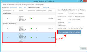 Installieren Eines Autopatches Fur Kaspersky Endpoint Security 11 Fur Windows
