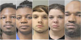 Traffic stop leads to five drug-related arrests