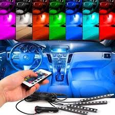 Automotive Atmospheric Rgb Car Interior Lighting System With Remote Control Coolcars Avec Images Decoration Interieure Voiture Interieurs De Voiture Eclairage Interieur