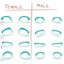 For a more detailed explanation of these see: How To Draw Different Anime Eyes Step By Step Drawing Guide By Buibui Dragoart Com