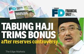 Bonuses are only paid if tabung haji makes a profit, i.e., when there is an excess of income over. Tabung Haji Trims Bonus After Reserves Controversy The Edge Markets