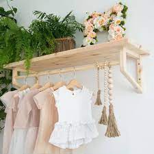 Harga plato gantungan dinding aluminium baju tas barang praktis lipat. Rak Dinding Kayu Gantungan Baju Tempel Tembok Ukuran Ambalan 20x100cm Shopee Indonesia