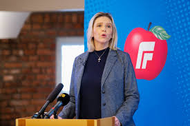Sylvi listhaug is a norwegian politician for the progress party who served as minister for the elderly and public health of norway under prime minister erna solberg from may to december 2019. Frp More Og Romsdal Sylvi Listhaug Topper Stortingslista Til More Og Romsdal Frp