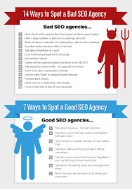 Infografia En Ingles De Como Escoger Una Agencia De Seo Como Reconocer Una Empresa Buena Y Una Mal Seo Agency Search Engine Optimization Seo Marketing Courses
