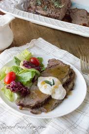 How to cook a new york strip roast in the oven. Garlic Herb Ny Strip Roast With Mustard Cream Sauce
