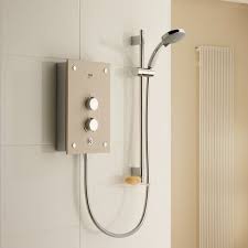 Mira Galena 9 8kw Electric Shower Light Stone Shower Lighting Shower Fittings Shower
