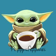 Excited To Share The Latest Addition To My Etsy Shop Custom Cartoon Baby Yoda With Coffee Png Digital Download For Pe Cartoon Drawings Yoda Art Yoda Drawing Beybi yoda na kazhdiy den (baby yoda). cartoon drawings yoda art yoda drawing