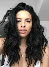 Raven Black Beach Waves Xoxo Hair Color For Black Hair Hair Styles Wig Hairstyles