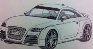 Audi Tt Rs How To Draw 3d Audi Tt Audi Tt Rs Audi